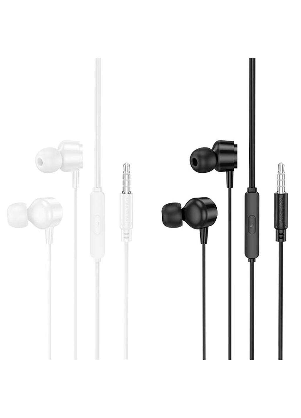 Проводные наушники BOROFONE BM94 Sonar, Type-C, 1.2 м, черный — фото 1