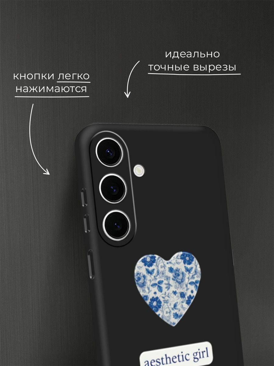 Чехол на Samsung Galaxy S25 FE / Самсунг S25 Фе с принтом Aesthetic girl 2 — фото 1