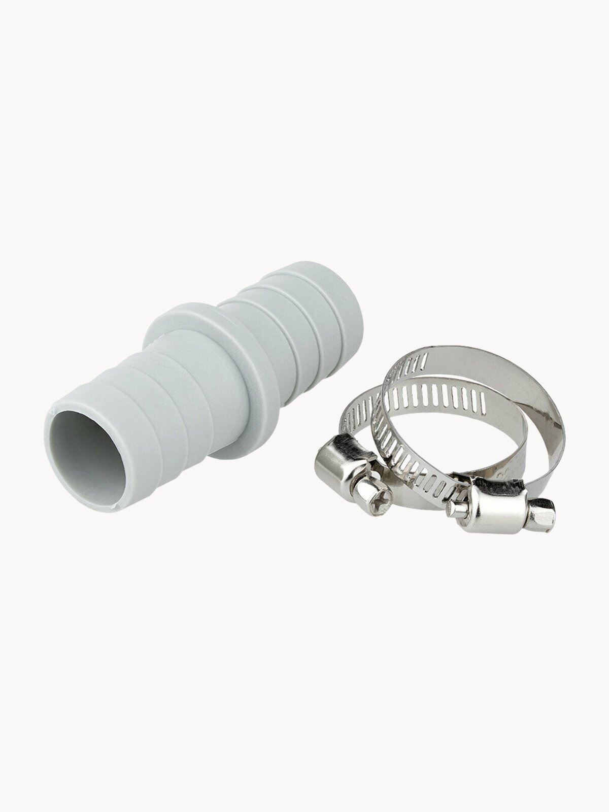 Соединитель поливочных шлангов 1" в комплекте с хомутами