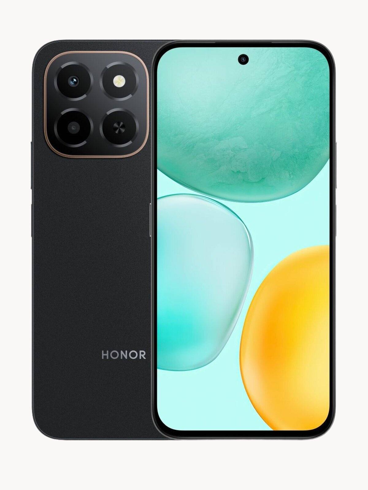 Смартфон HONOR X6c 6+128ГБ, Полночный черный, Ростест, Мобильные сервисы Google (GMS)