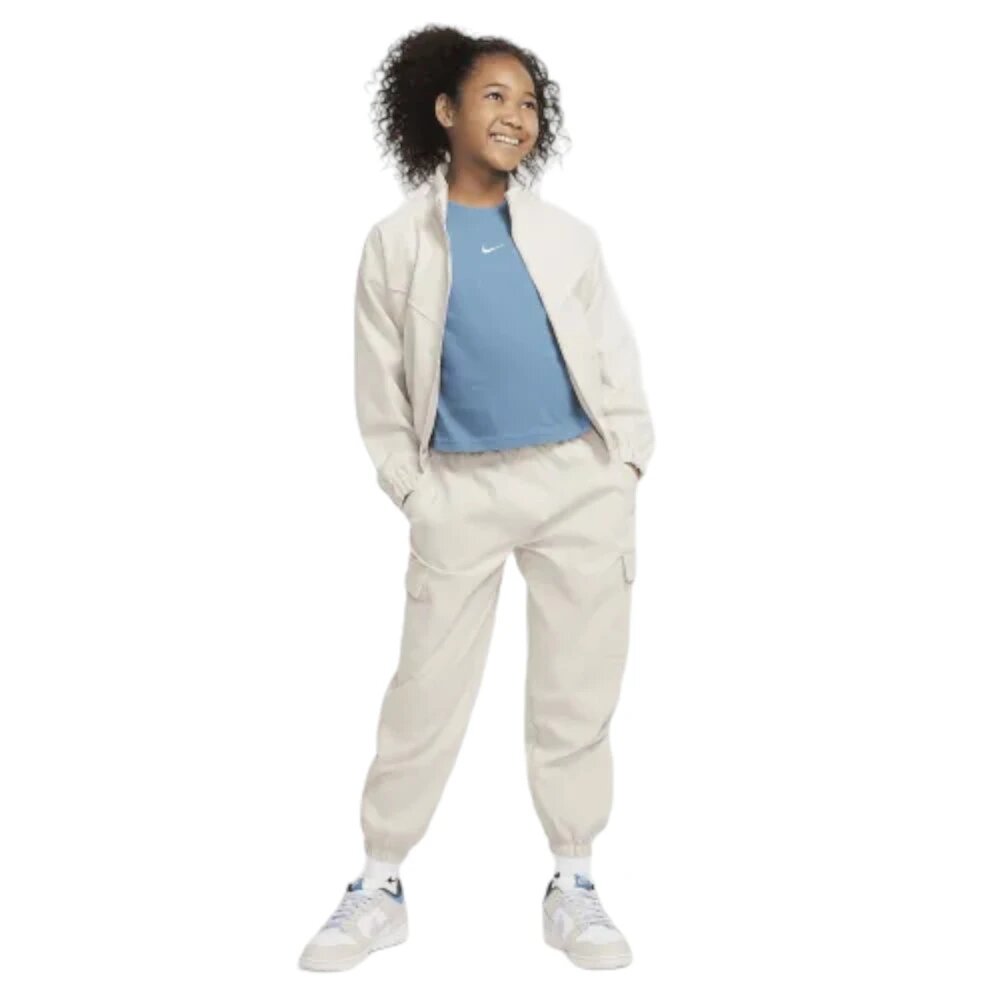 Футболка NIKE, размер S INT, голубой — фото 1