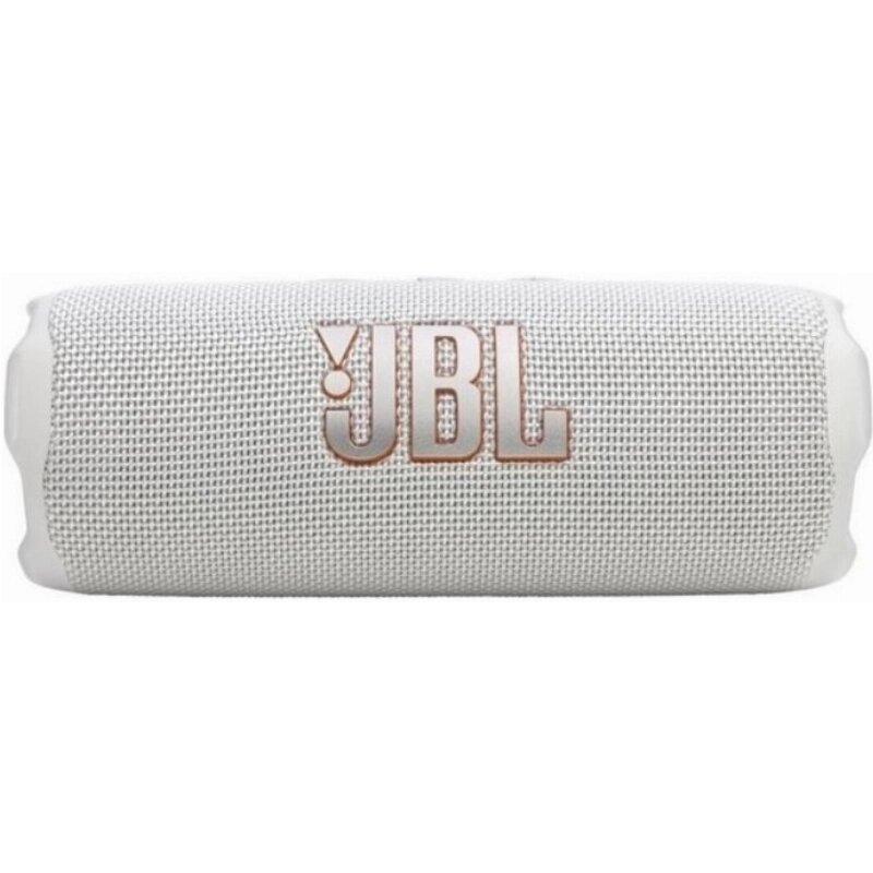 Портативная колонка JBL Flip 7 White, 25Вт, влагозащищенная, белая