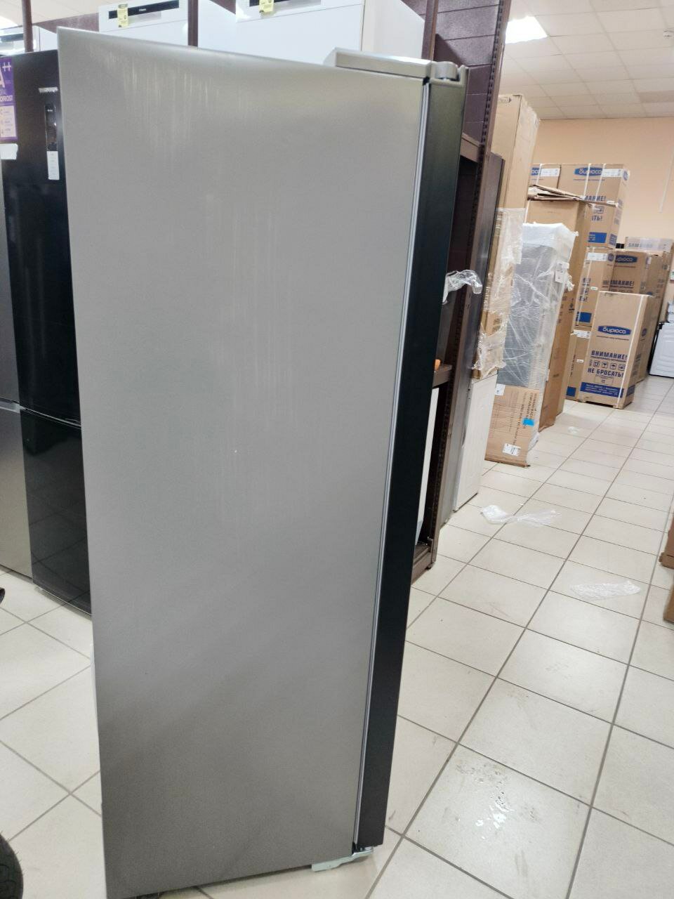 Холодильник Weissgauff WSBS 695 NFX Inverter Ice Maker — фото 1