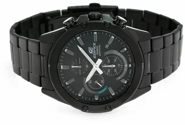 Наручные часы CASIO, черный, синий — фото 1