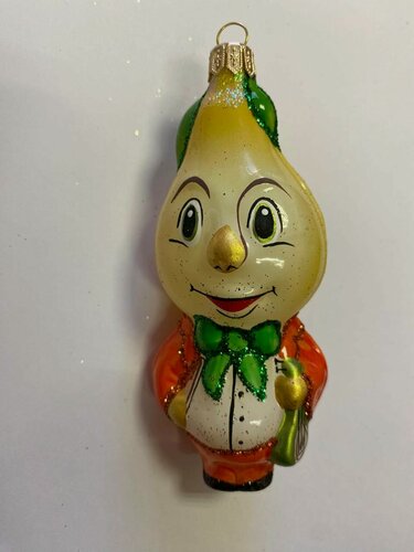 Изображение товара Игрушка на елку Скрипач Груша
