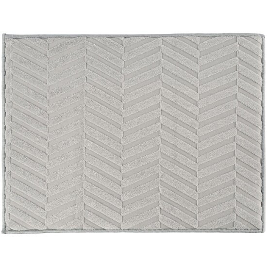 Коврик Anna Lafarg Dry grey для сушки посуды 30x40 см полиэстер серый (ANLAF-M10GB)