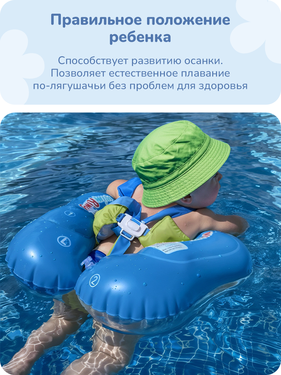 Принадлежности Для Купания Круг для плавания детский Play Okay надувной, для мальчика и девочки, с широкими бортами, материал изделия поливинилхлорид, 0-5 лет