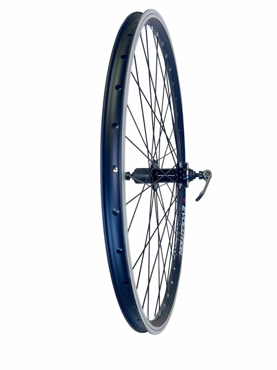 Колесо заднее в сборе Evolution 27.5", 36H, двойной, A/V, под диск, под кассету 8-10 ск, эксцентрик