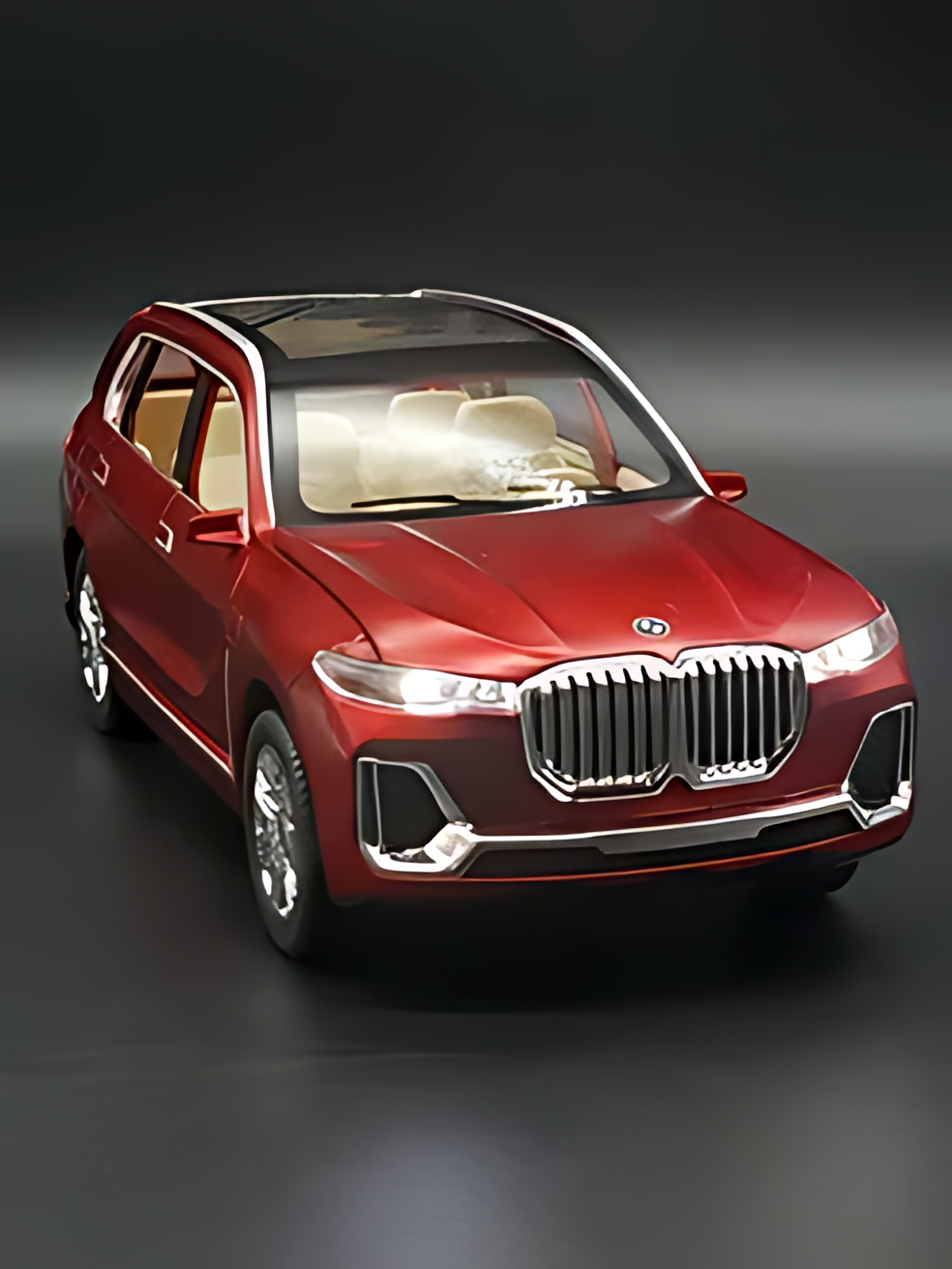 Масштабная Модель Автомобиля BMW X7 1:24, с дымом и музикални