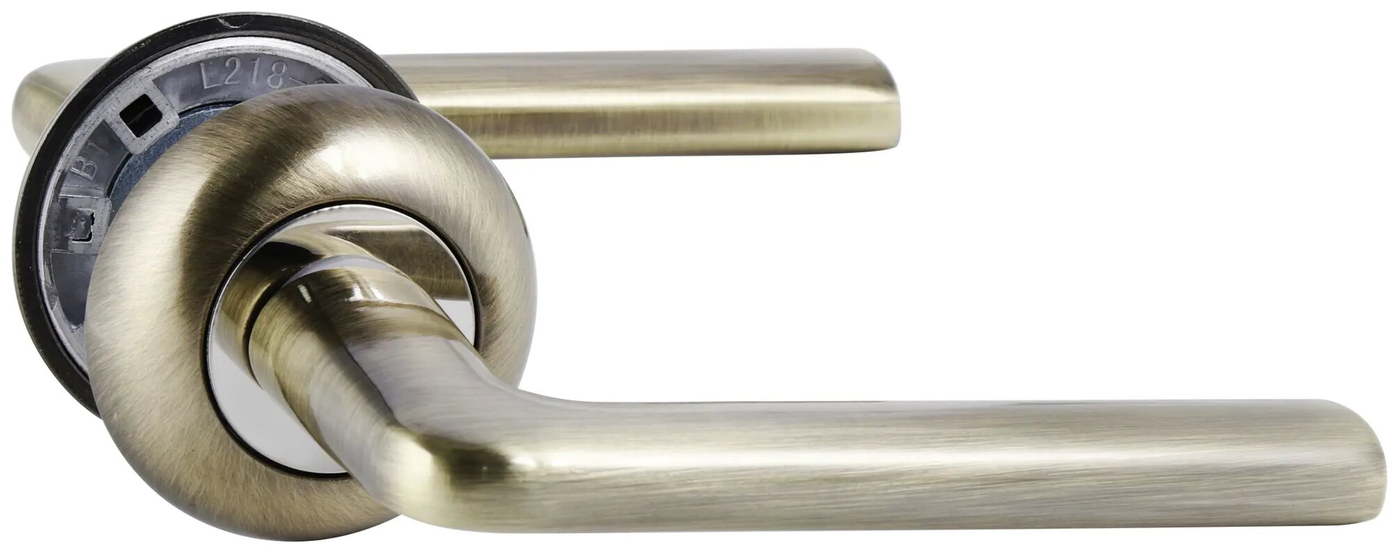 Дверные ручки Edson 21-Z01 без запирания алюминий никелированное покрытие цвет бронза