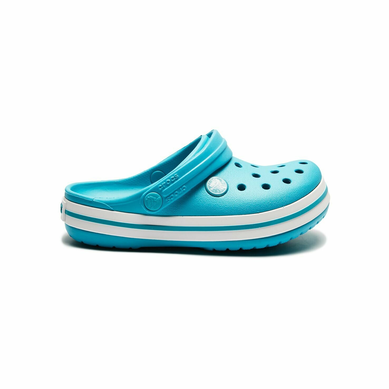 Шлёпанцы Crocs, размер T3334, голубой,
