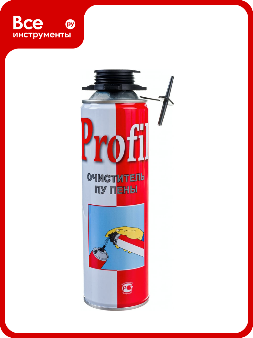 Очиститель монтажной пены PROFIL 400 мл 152227