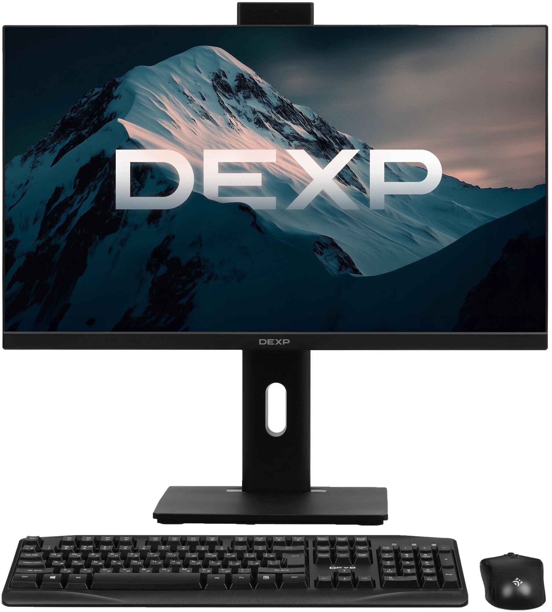 Моноблок DEXP Mars MA30HE, экран 23,8", 16 Гб DDR4, M2 SSD 512 Гб, Intel Core i5-12450H, Windows 11 PRO.