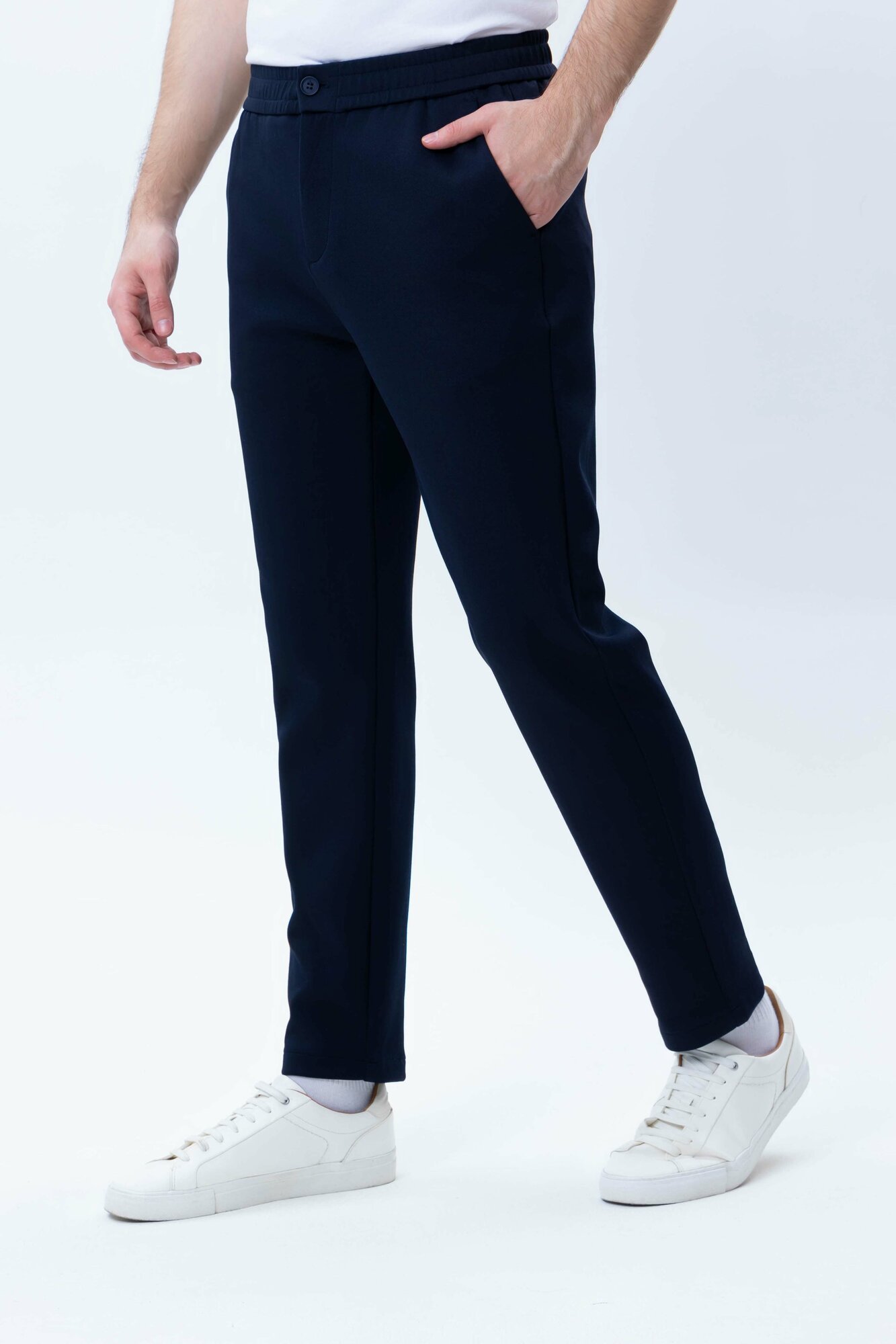 Брюки классические TERRA PRO, размер 33, navy