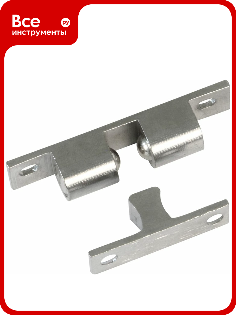 Роликовая защелка Amig латунь хромированная 14 LCR