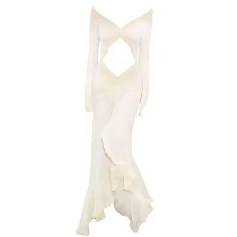 Платье  размер M белый