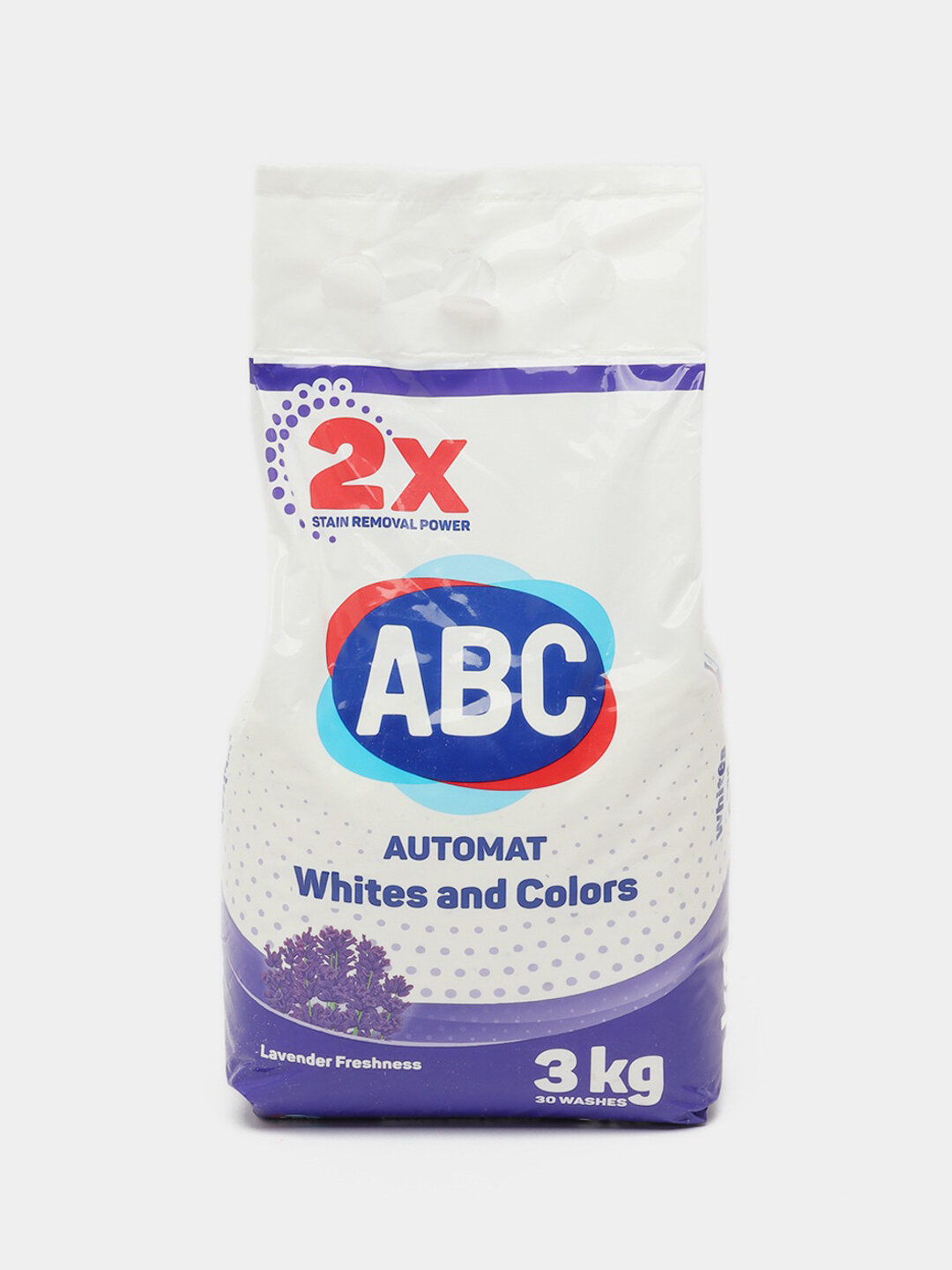 ABC 3 кг автомат Стиральный порошок для белого и цветного белья