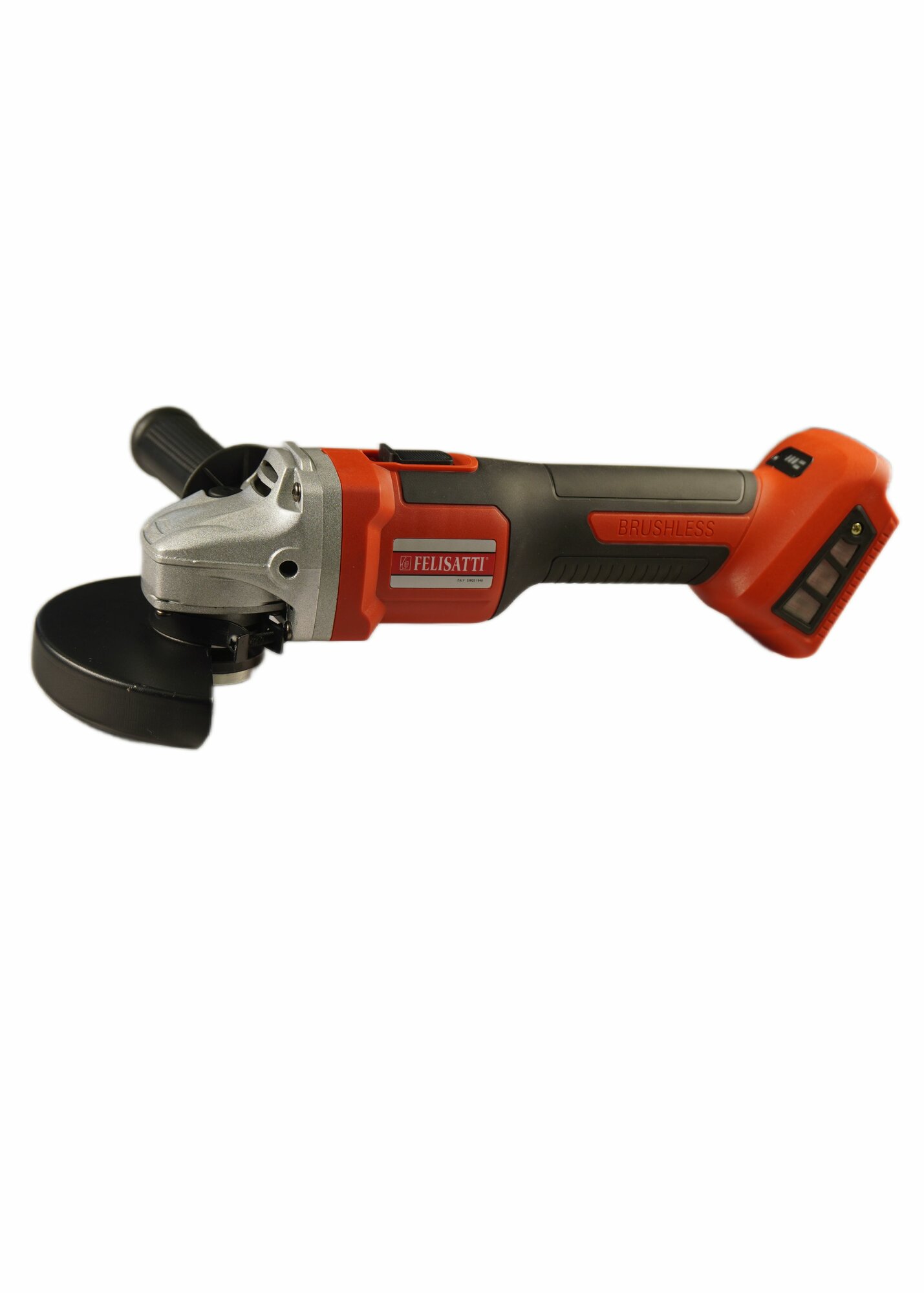 Бесщеточная аккумуляторная угловая шлифмашина FELISATTI УШМ-125/18Л3 HD BRUSHLESS (588.5.0.00) без аккумулятора