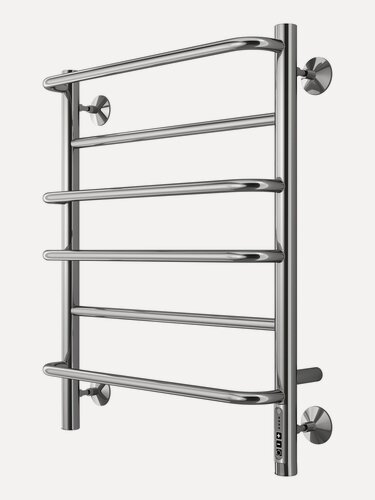 Изображение товара Полотенцесушитель TERMINUS Евромикс П6 (ШВ 500х650) электро, нерж. сталь, quick touch, правый