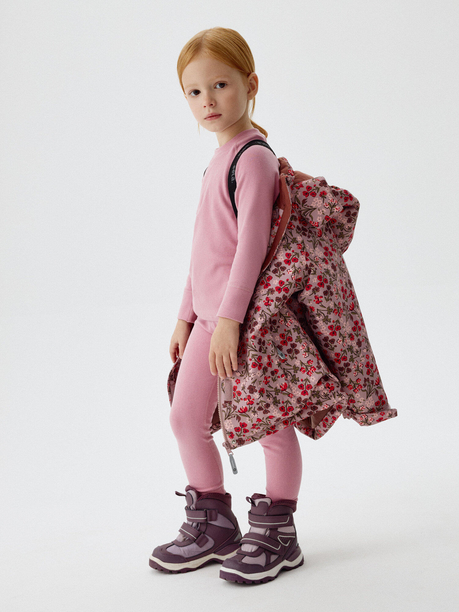 Комплект термобелья Sela размер 116/122 светло-розовый