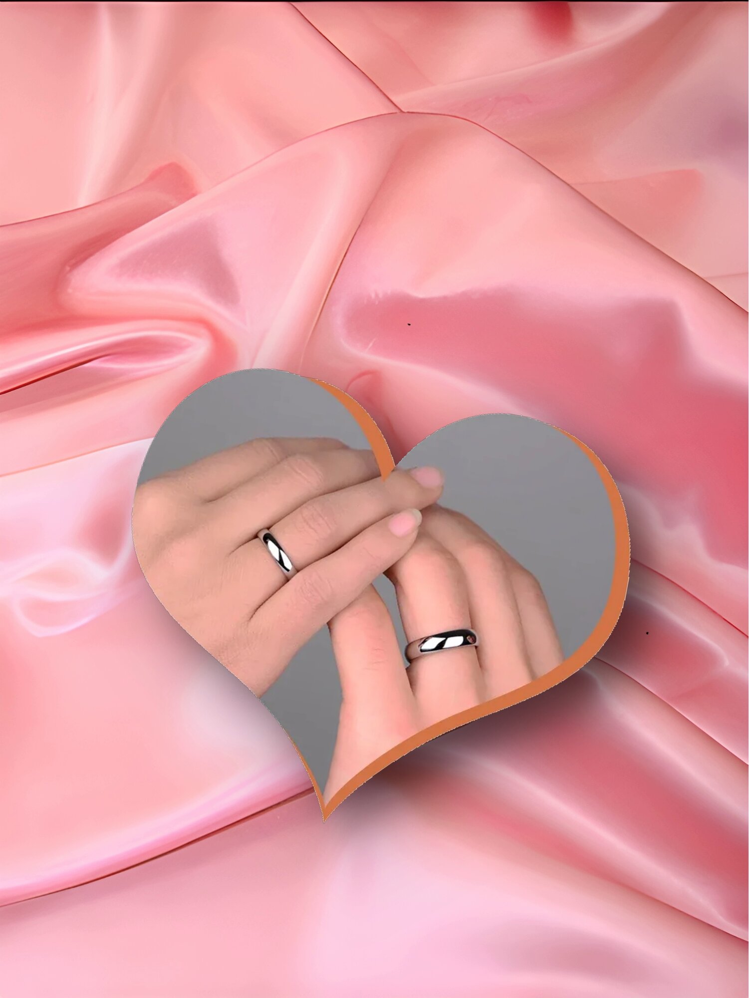 Кольцо обручальное SharmGlow, размер 16, ширина 4 мм, белый — фото 1