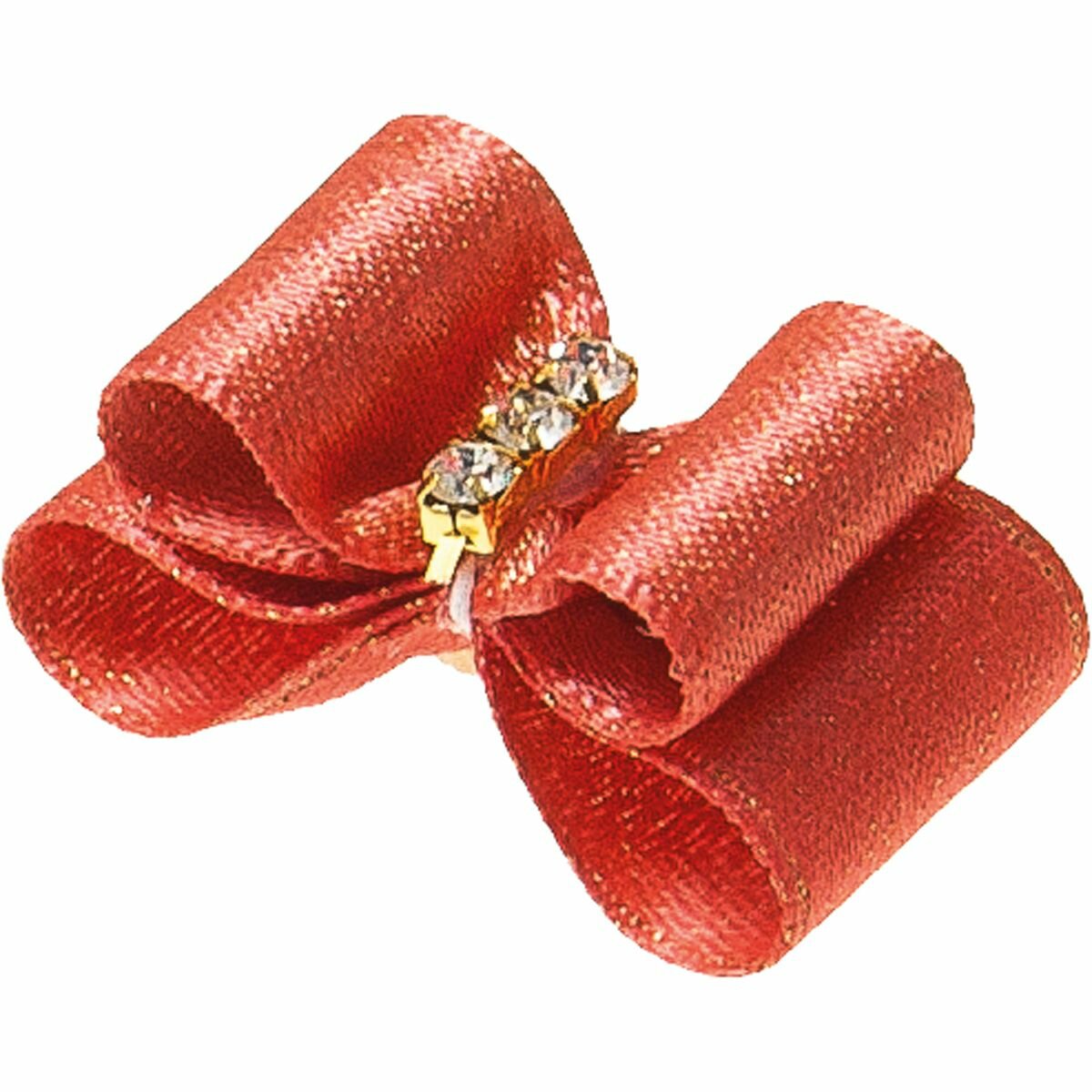 Бантик для собак двойной объемный "Ностальжи" 2 штуки размер 3 см х 15 см Zoo One 18331