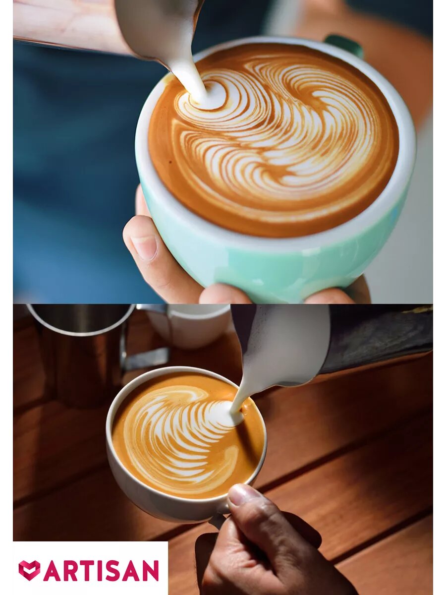 Питчер кофейный "Питчер", нержавеющая сталь, с эргономичной ручкой, 600мл — фото 1