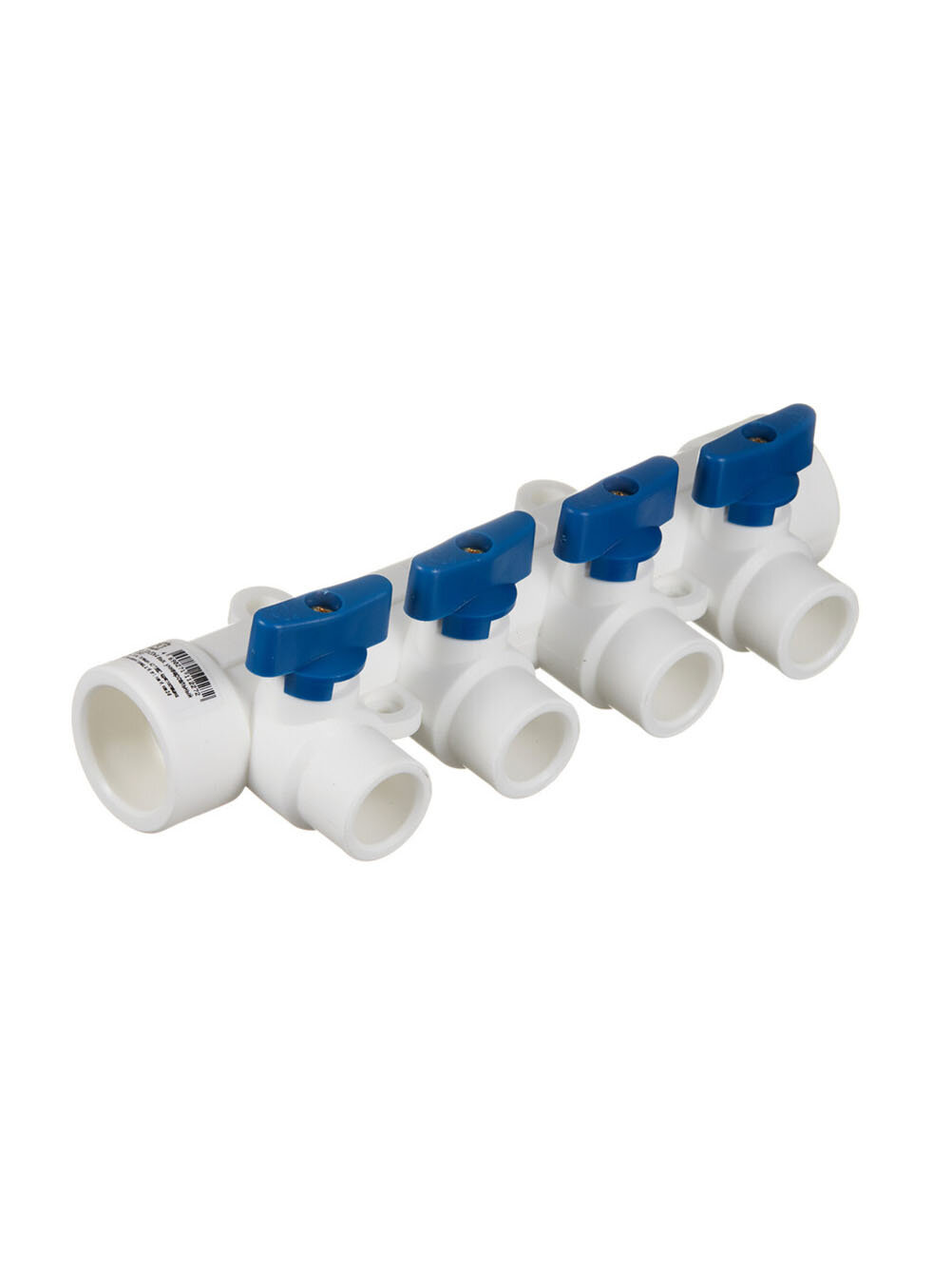 Коллектор полипропиленовый 32 мм х 4 выхода 20 мм