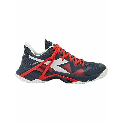 фото Кроссовки diadora b.icon 2 ag, полнота f, размер 11.5, темно-синий/красный