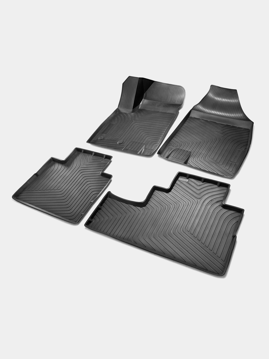 Коврики салона Poliplast Jetour Dashing, для салона, с бортиками