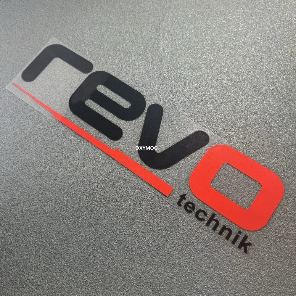 Наклейка REVO Technik black red