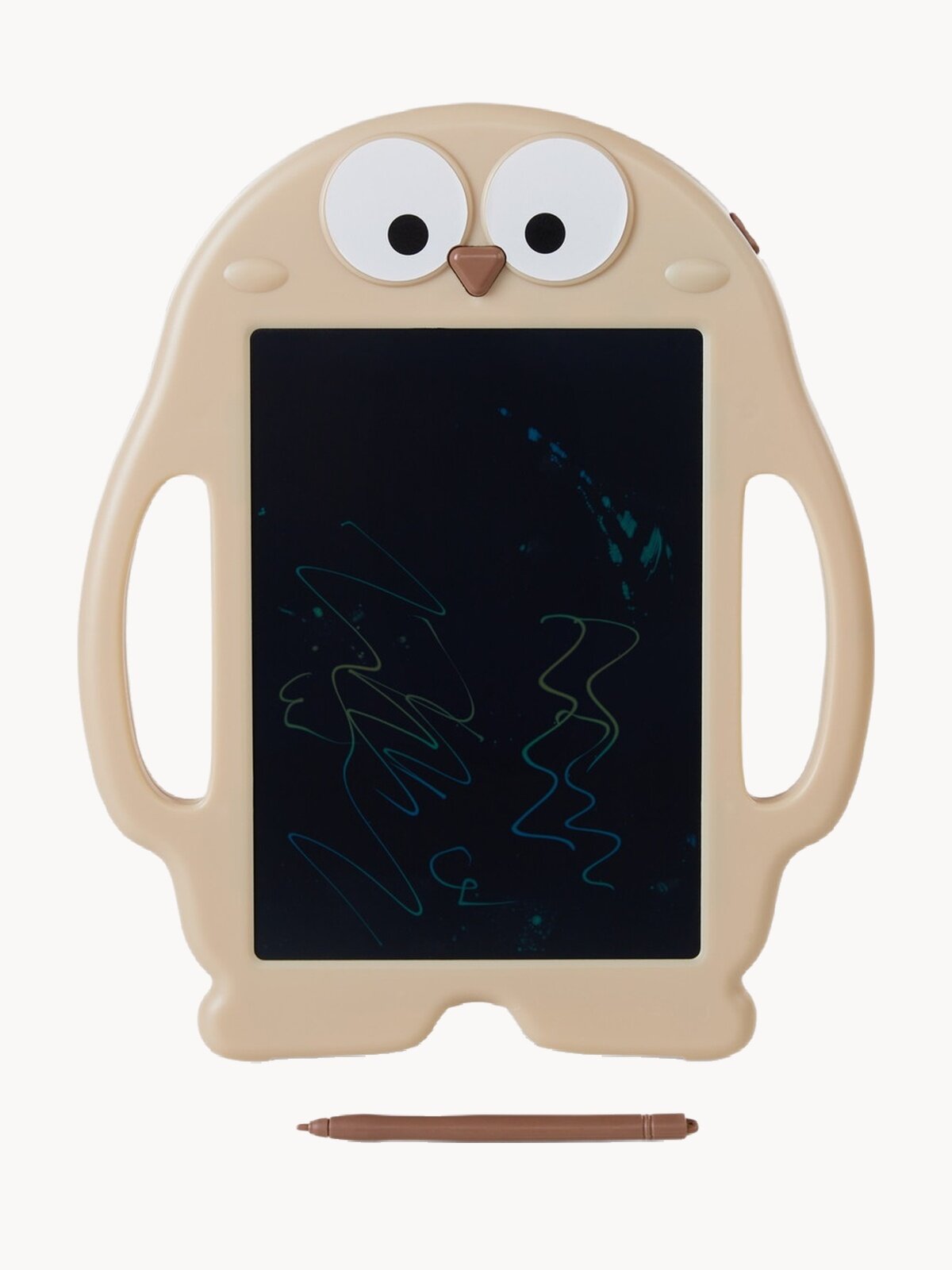 331899, Детский планшет для рисования Happy Baby Birdpad, LCD экран, со стилусом, планшетная доска, бежевый