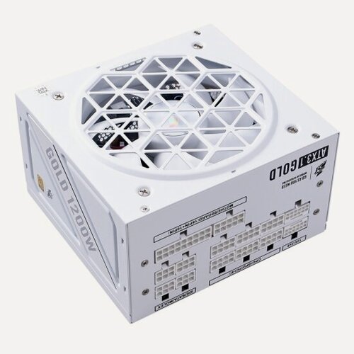 Изображение товара Блок питания 1STPLAYER NGDP, 1200W, 80+ Gold, ATX3.1 (HA-1200BA4-WH) белый