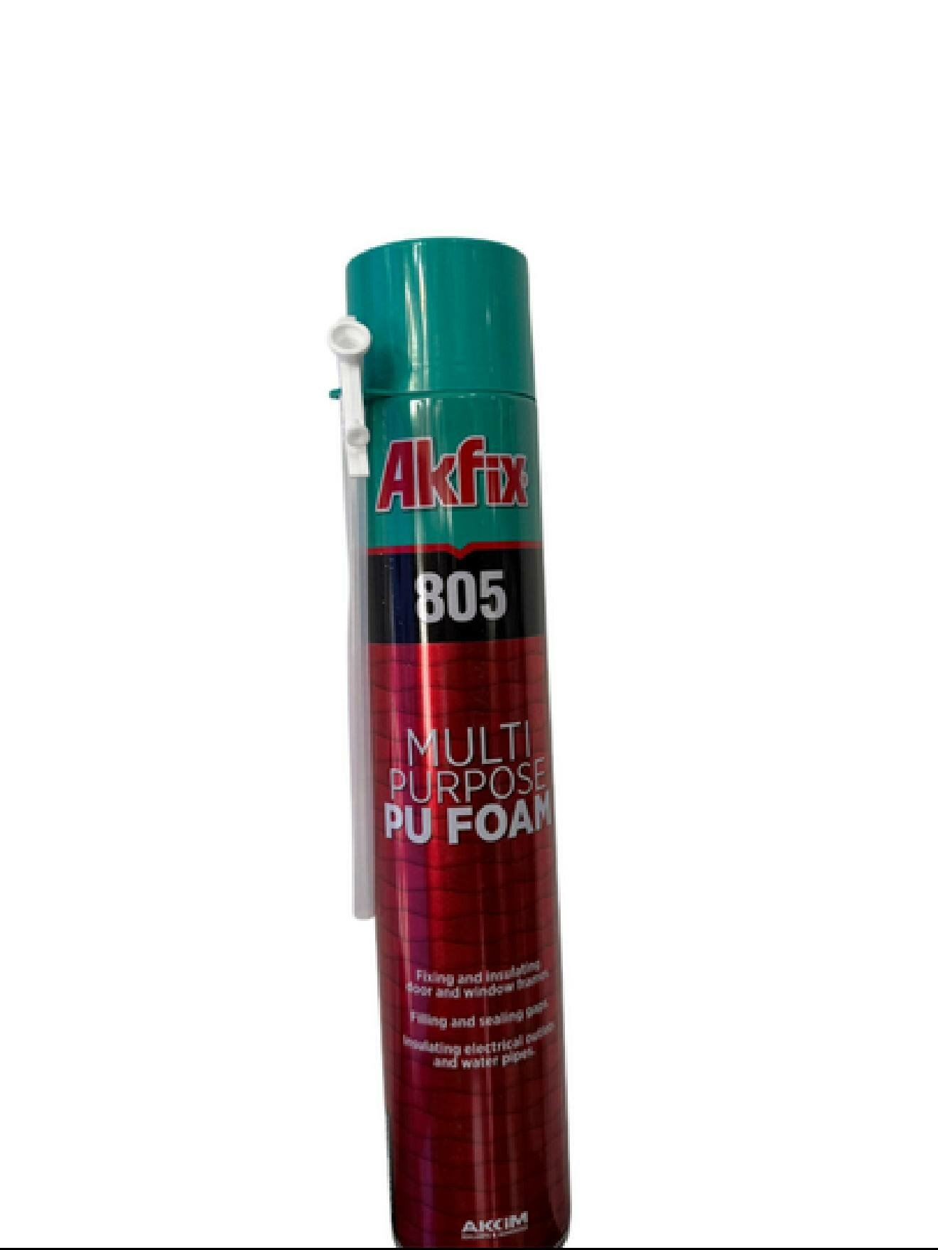 Монтажная пена Akfix 805 750 ml Multi purpose pu foam Original