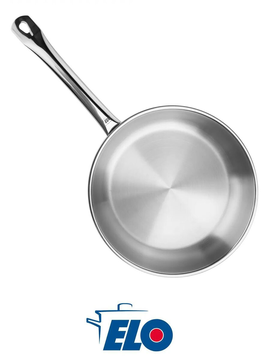 Сковорода Elo Profi-Therm 28 см, нержавеющая сталь, универсальное использование
