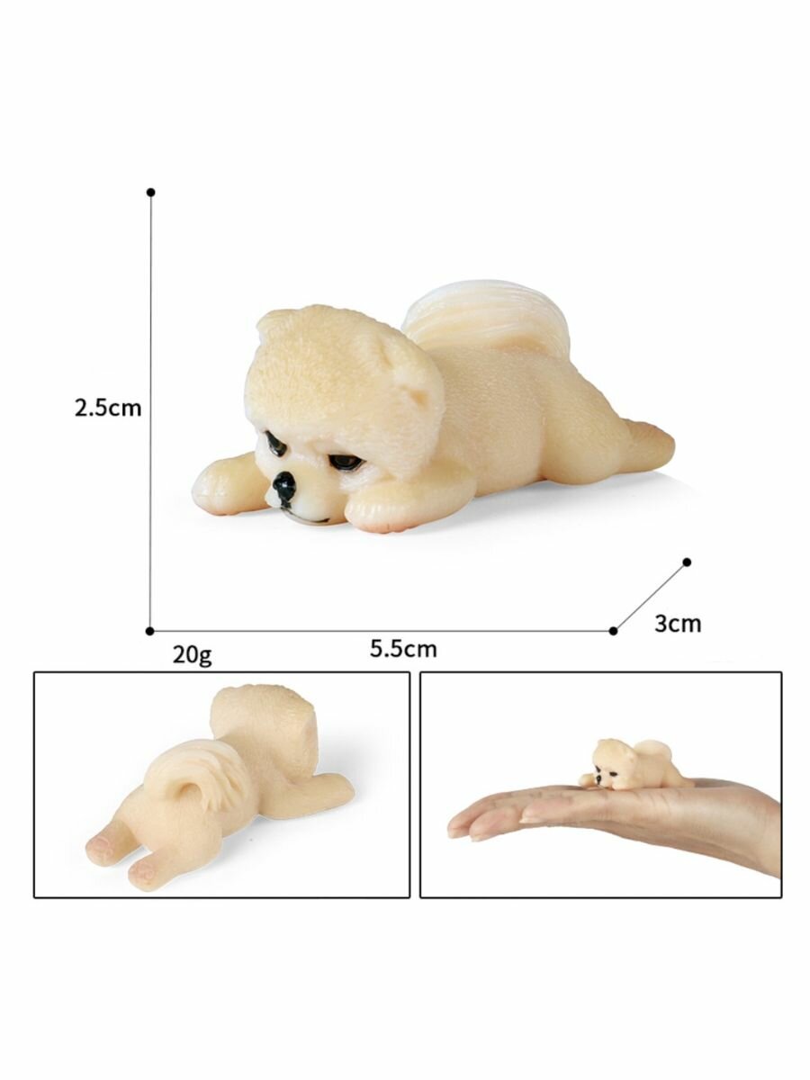 Фигурка собака Пудель щенок — фото 1