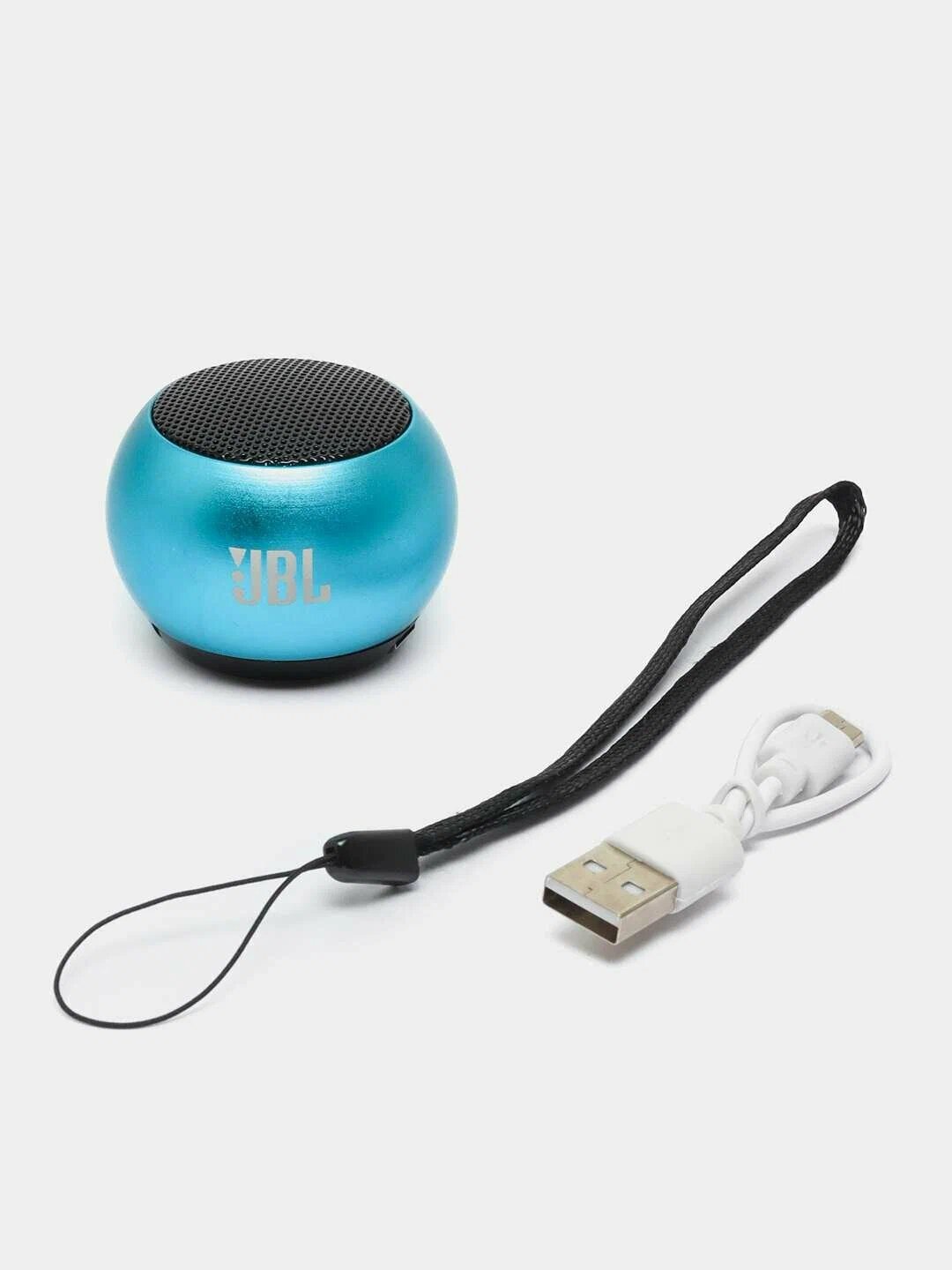 JBL M3 Mini Blue, портативная Bluetooth-колонка, компактная акустика для музыки везде.