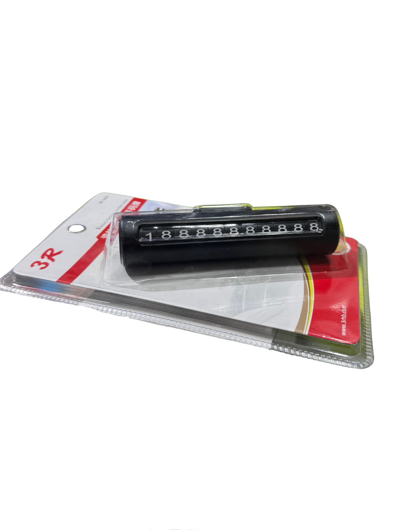 Табличка-подставка для номера телефона, складная, черный