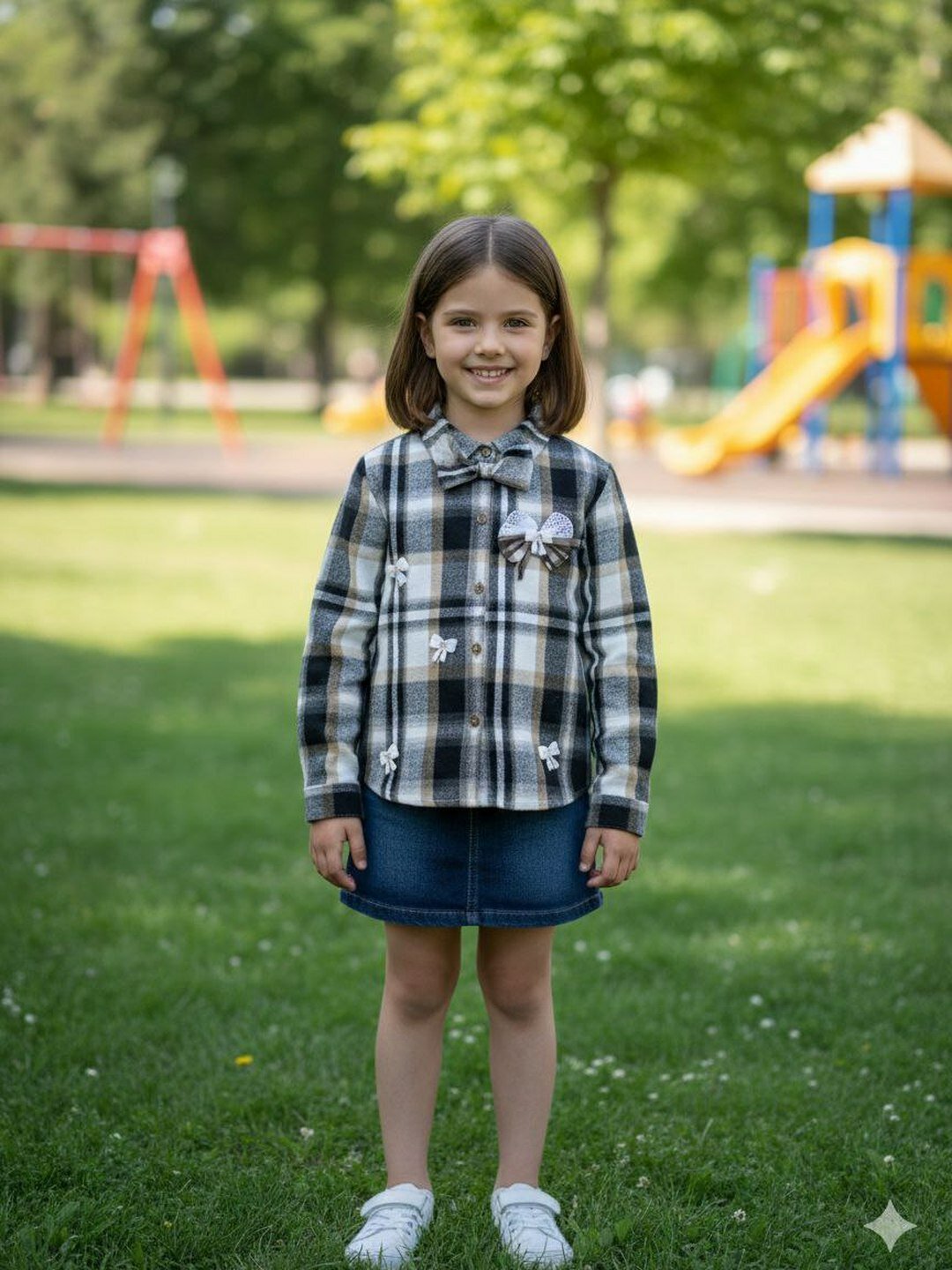 Школьное платье Klitkali ko`ylak, комплект, размер 40 42 44, 043 красный — фото 1