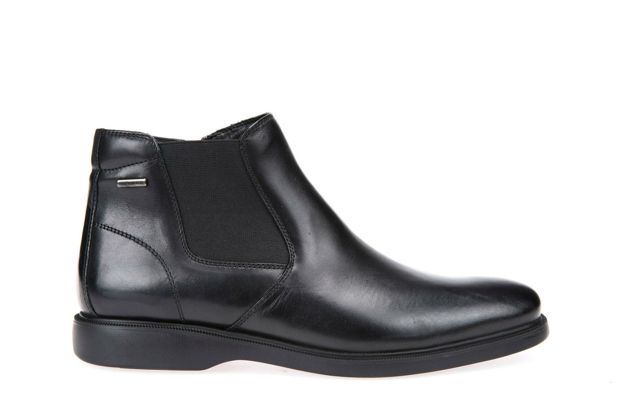 Ботинки GEOX Brayden 2Fit ABX, размер 43 EU, чёрный