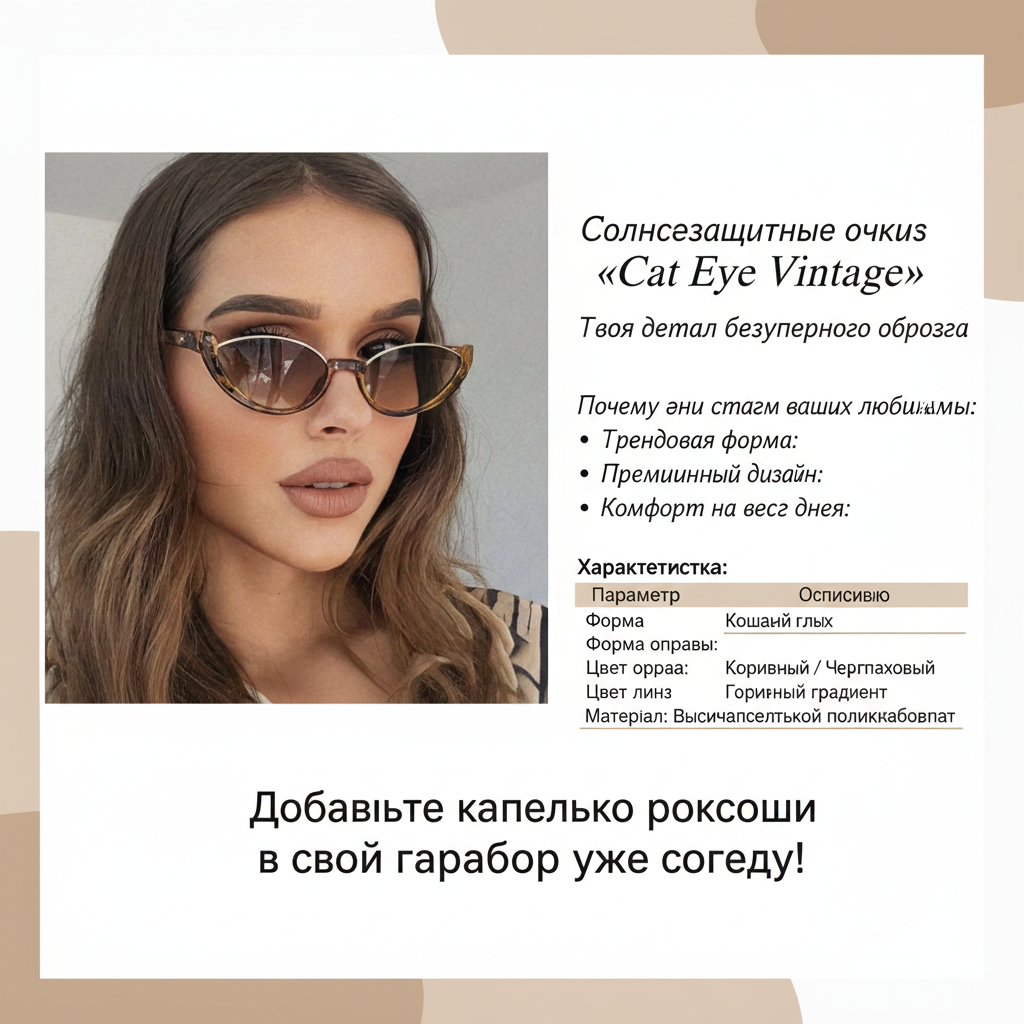 Солнцезащитные очки