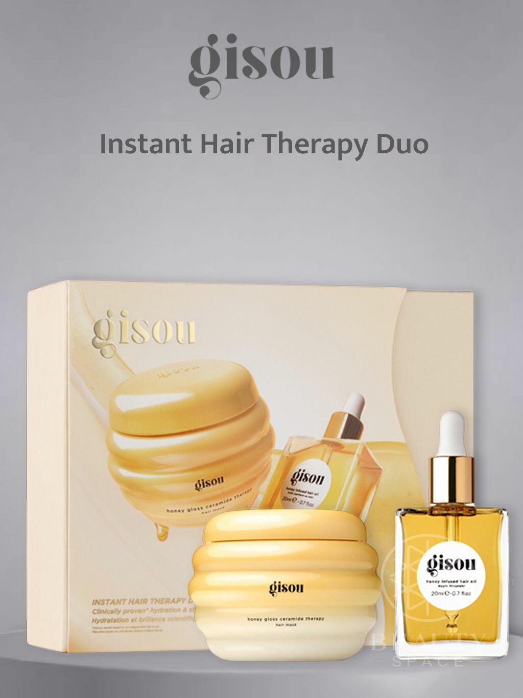 Gisou Набор Honey Gloss Ceramide Therapy Duo