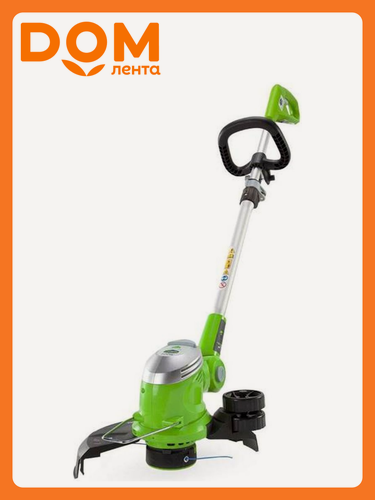 Изображение товара Электрический триммер GreenWorks GST5033M Deluxe, 500Вт, ширина скашивания 30см