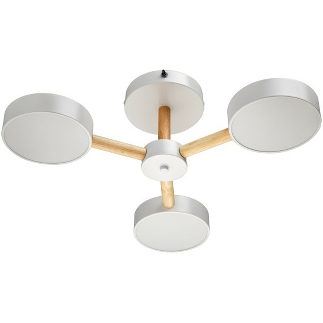 Люстра светодиодная «Scandia» 515894 с пультом управления 17 м² регулируемый белый свет цвет белый RITTER - фото №1