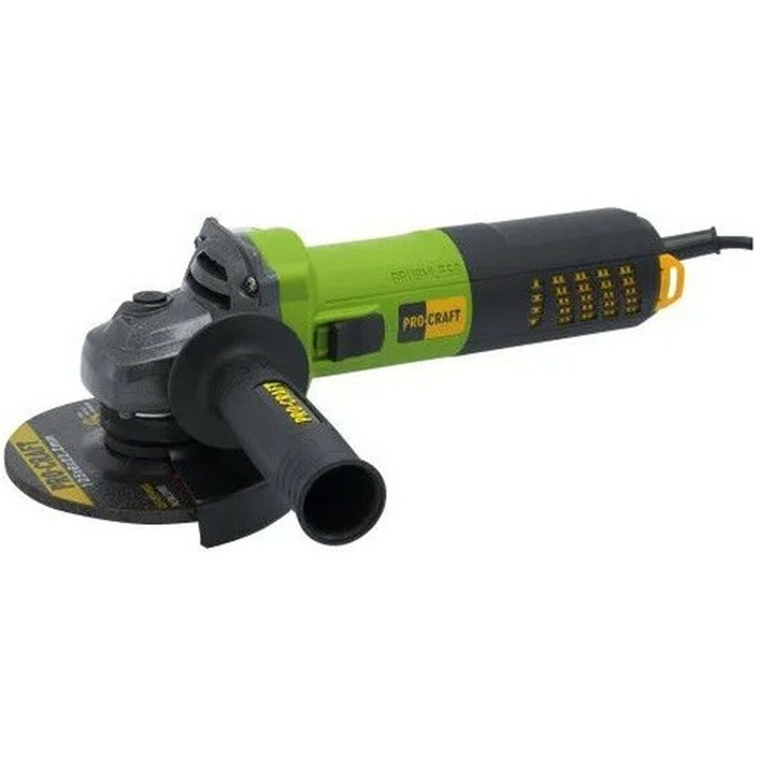 Углошлифовальная машина бесщеточная Procraft PW1550 850Вт, 125мм, 0-11000 об/мин