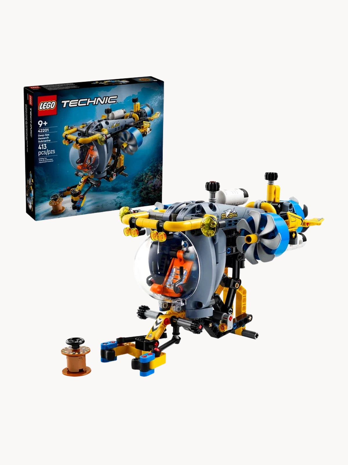 Конструктор Technic 42201 Подводная лодка для морских глубин, 413 дет.
