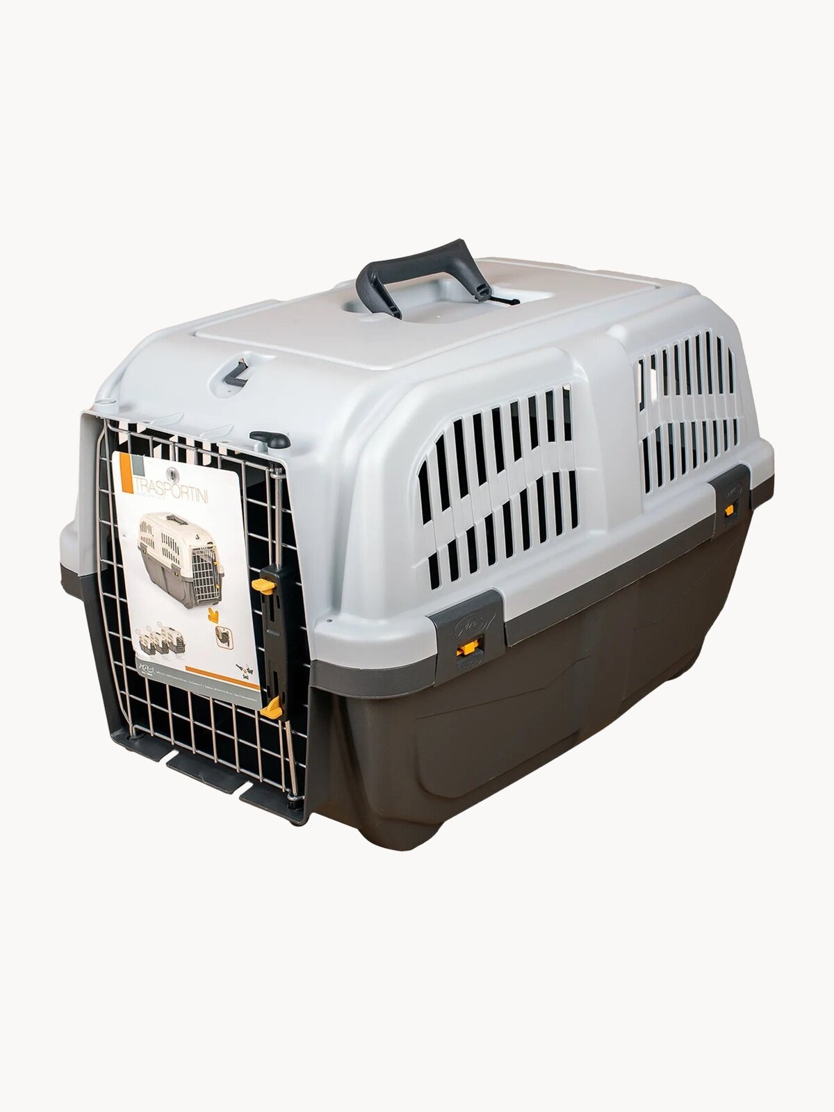 Клиппер-переноска для собак MPS Skudo 2 36х35х55 см серый/белый