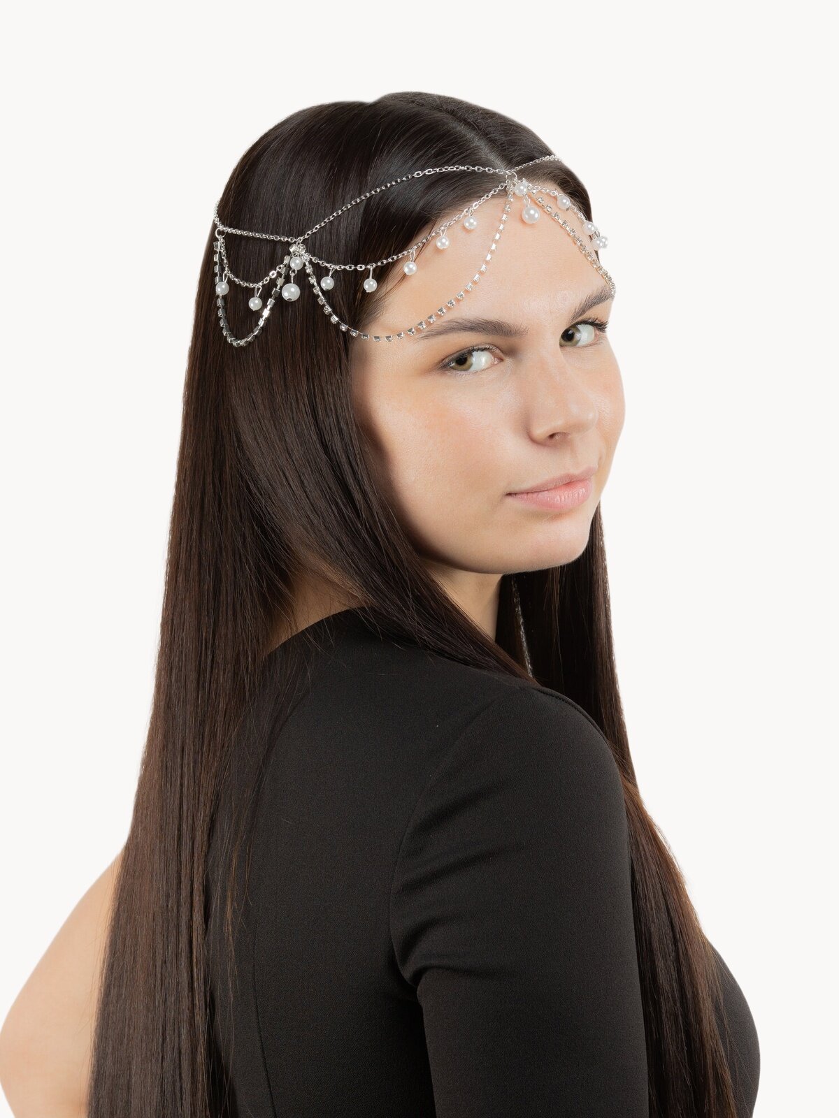 Тика для волос с бусинами, бижутерия женская, украшение на волосы