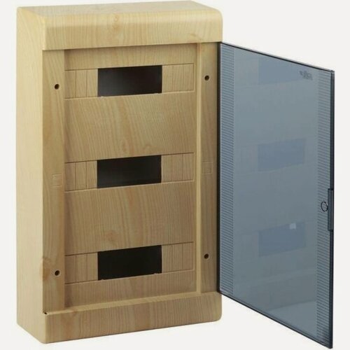 Изображение товара Щиток Ruvinil ОП Тусо 36мод. с двер. 520х303х117.5мм IP40 сосна на светл. основе, 68036-27М