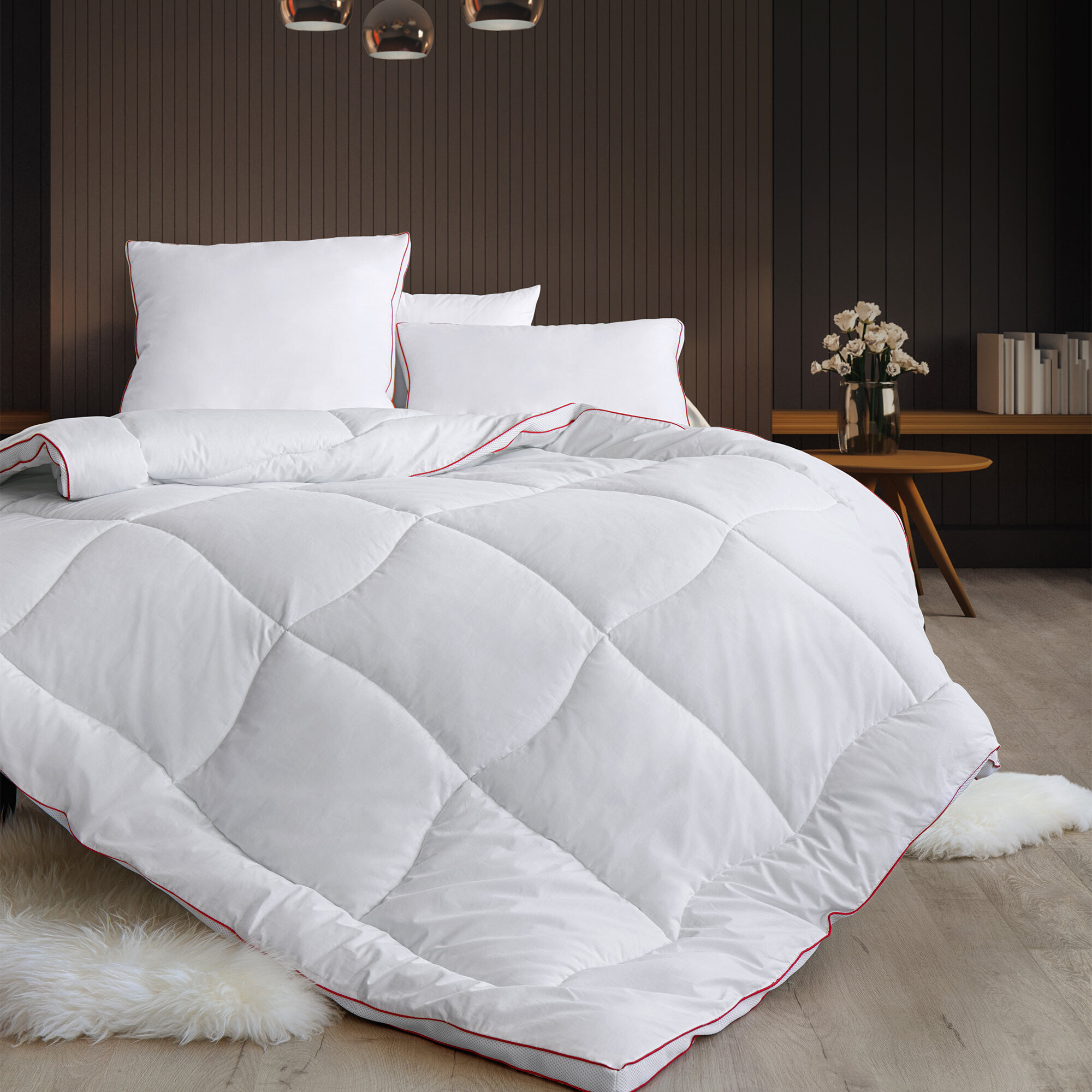Подушка для сна Verossa Airy 70х70 Royal, белый, материал хлопок 100% - фотография № 19